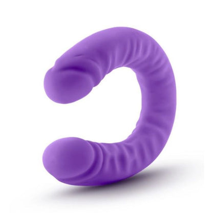 Ruse Silicone Slim 18in Purple Double Dong Ruse