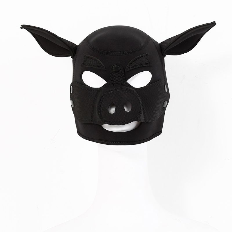 Neoprene Pig Mask Black Daytona