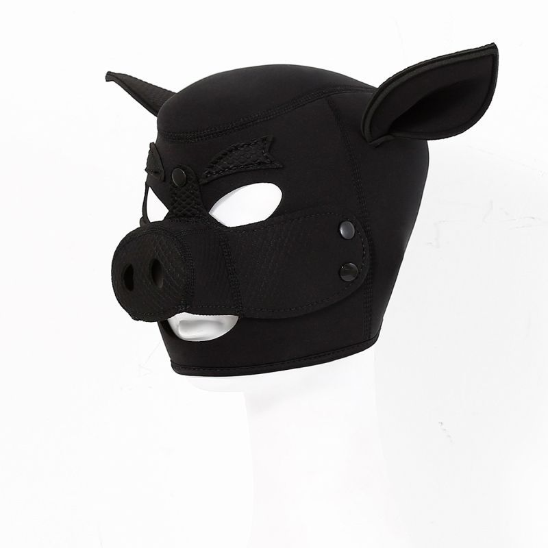 Neoprene Pig Mask Black Daytona