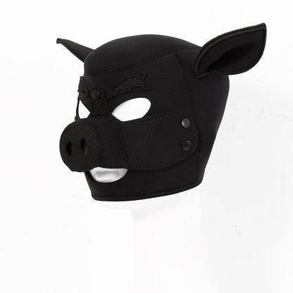 Neoprene Pig Mask Black Daytona