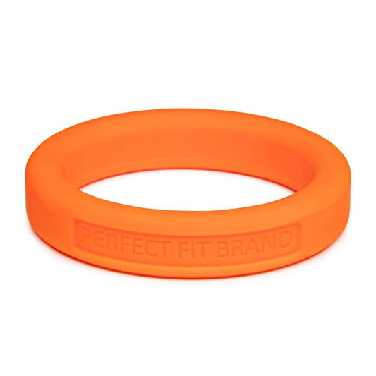 Classic Silicone Medium Stretch Penis Ring 44mm Orange PerfectFit