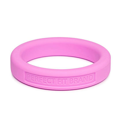 Classic Silicone Medium Stretch Penis Ring 44mm Pink PerfectFit