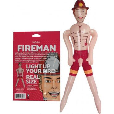 Fireman Inflatable Doll Hott Products