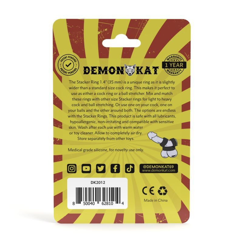 Stacker Ring 1.4in 35mm Demon Kat