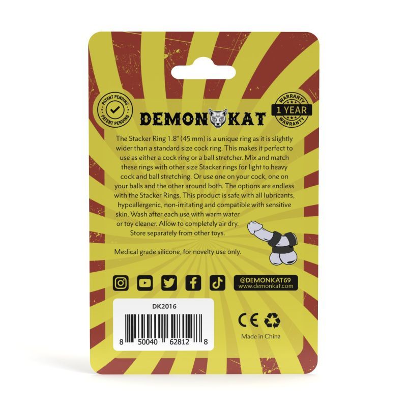 Stacker Ring 1.8in 45mm Demon Kat