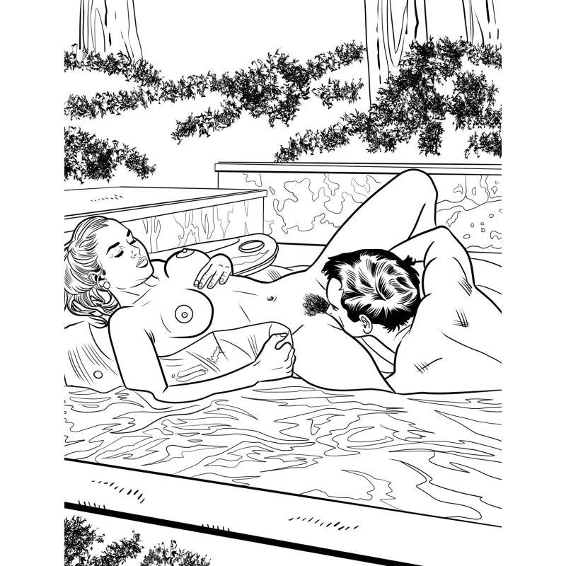 Oral Sex Colouring Book Wood Rocket