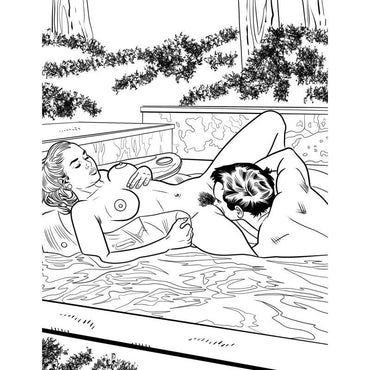 Oral Sex Colouring Book Wood Rocket