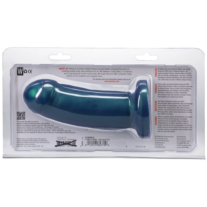 They Them Dildo Malachite Tantus