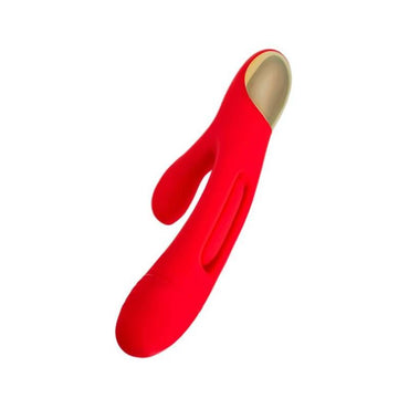 JOS Patti Moving Tongue Rabbit Vibrator Red JOS