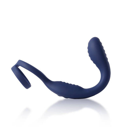 VibraDuo Vibrating Anal Probe and Perineum Stim with Cockring Arosum