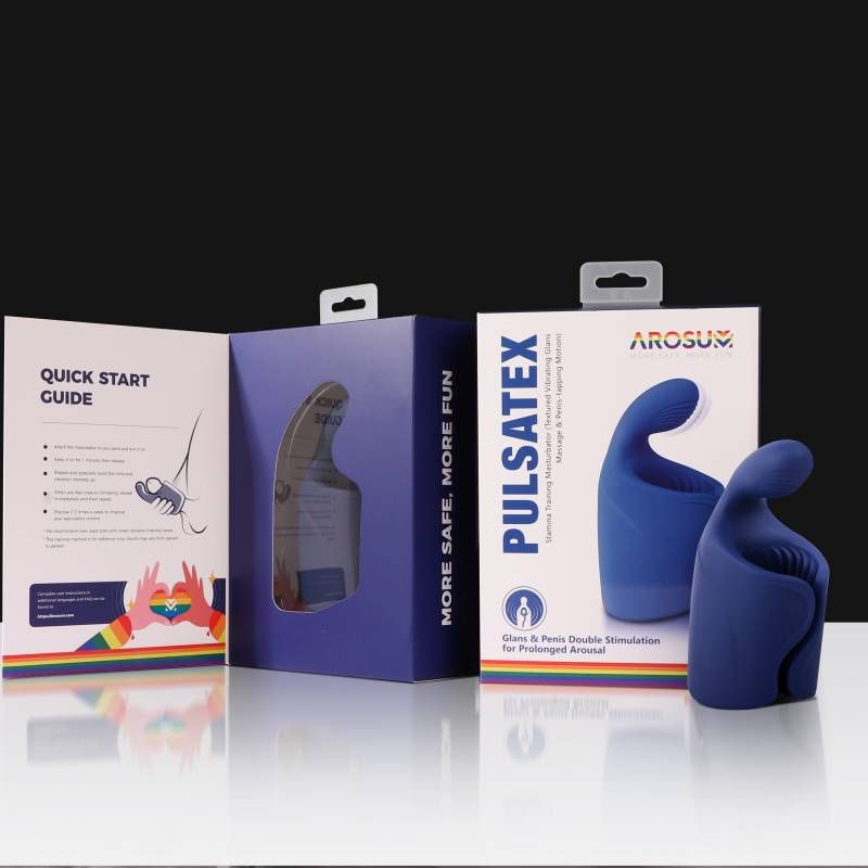 PulsateX Rechargeable Male Shaft and Glans Stimulator Arosum