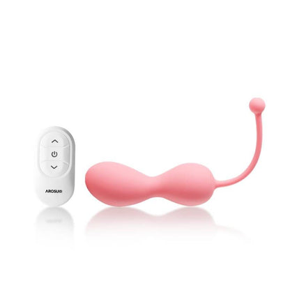 Kegelator Duo Vaginal Balls Come Hither Stimulator with Remote Arosum