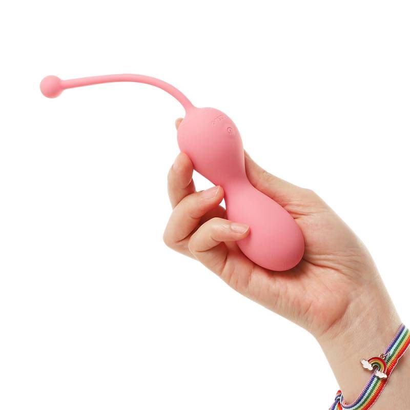 Kegelator Duo Vaginal Balls Come Hither Stimulator with Remote Arosum