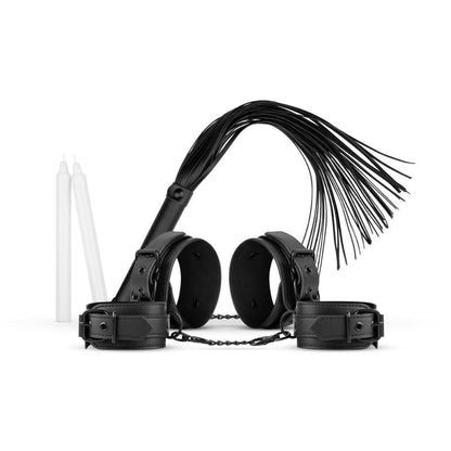 Kinky Bondage Set 5 Pc Black Bedroom Fantasies
