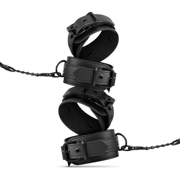 Kinky Bondage Set 5 Pc Black Bedroom Fantasies