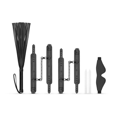 Kinky Bondage Set 5 Pc Black Bedroom Fantasies
