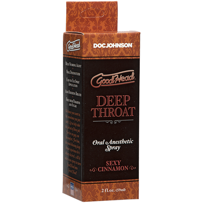 GoodHead Deep Throat Spray Cinnamon 59ml GoodHead