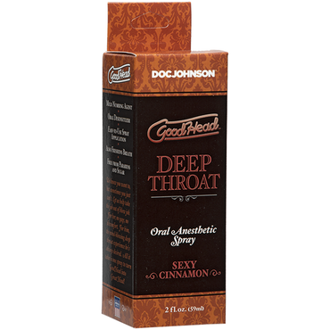 GoodHead Deep Throat Spray Cinnamon 59ml GoodHead