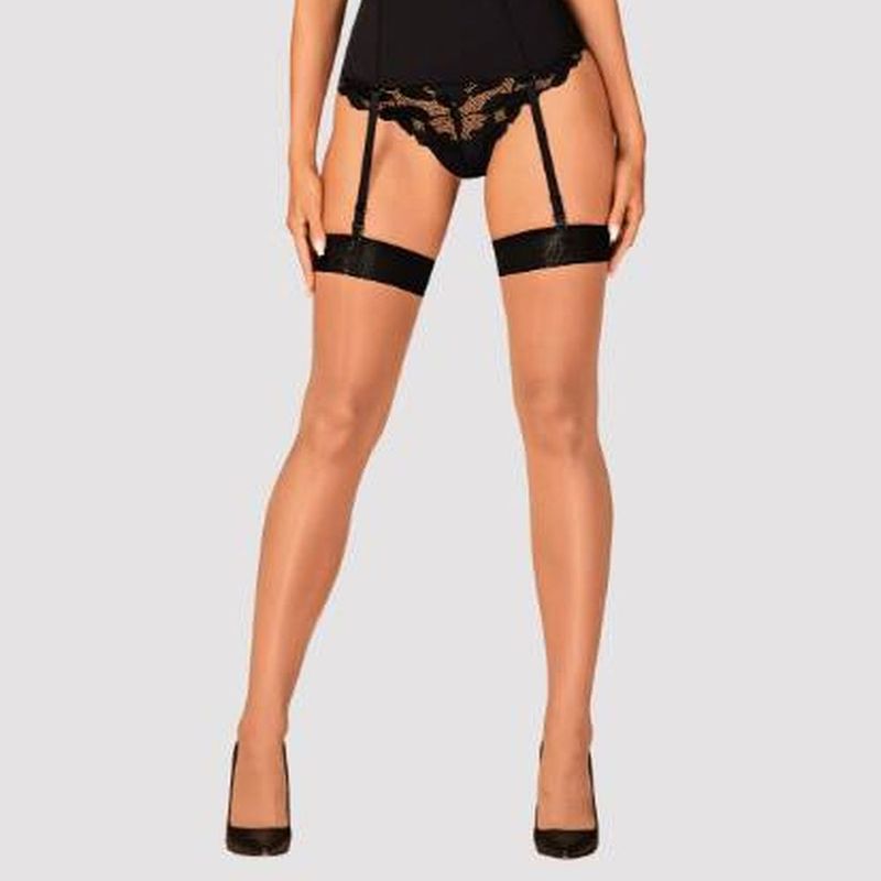 S814 Stockings Black Obsessive