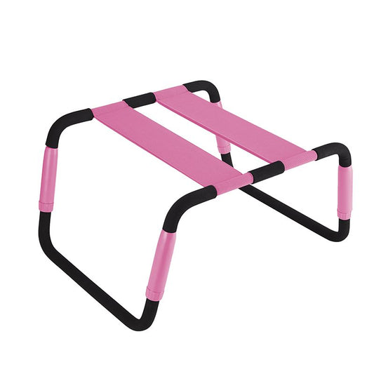 Sex Chair Adjustable Height Pink PU Seat Daytona