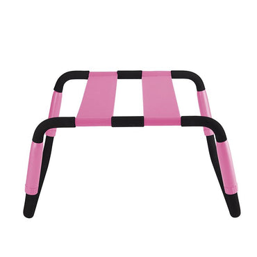 Sex Chair Adjustable Height Pink PU Seat Daytona