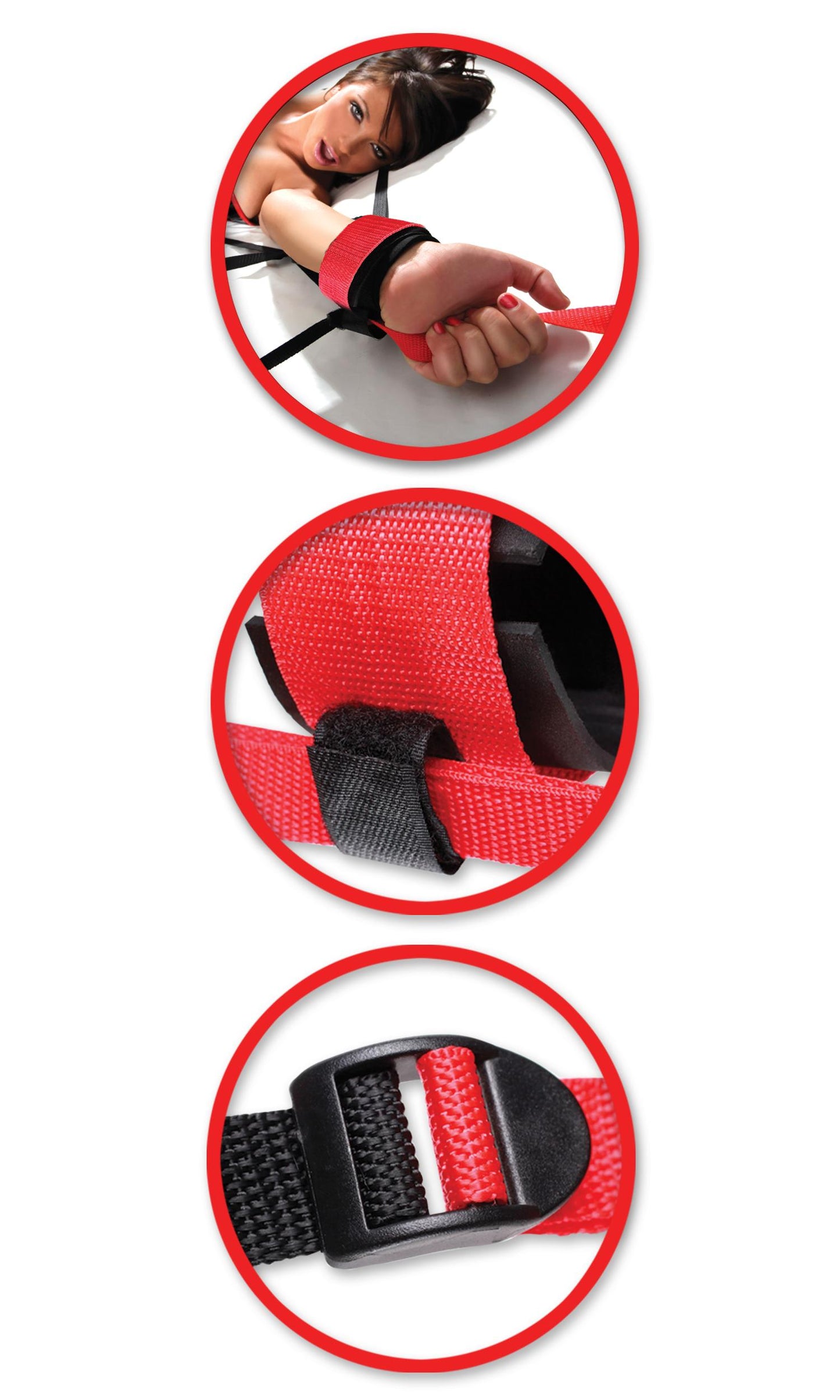 Fetish Fantasy Fantasy Web Bed Restraint System Pipedreams