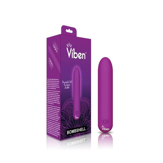 Bombshell 5 Speed 9.5cm USB Mighty Bullet Berry Viben