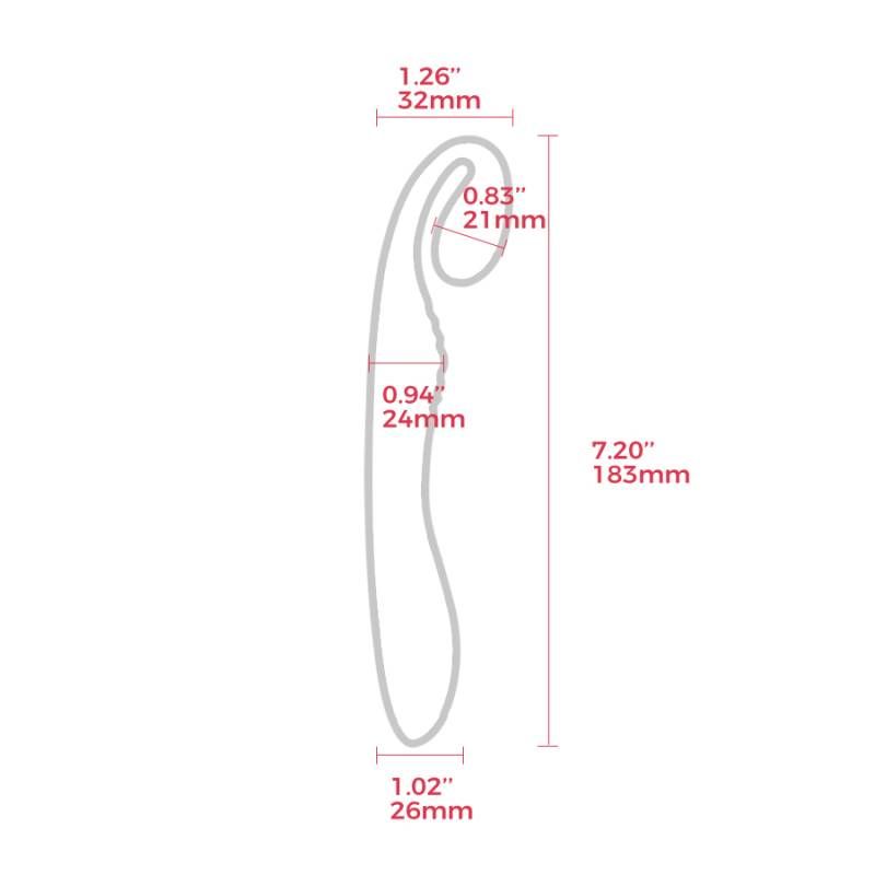 G-Snuggle Ultrasoft Sprout-shaped Unisex Vibrator Arosum