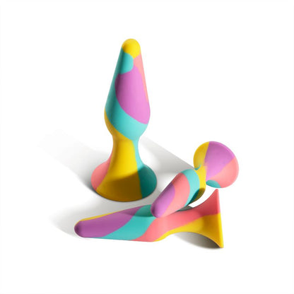 TriPlugs 3 Pc Silicone Anal Training Kit Arosum