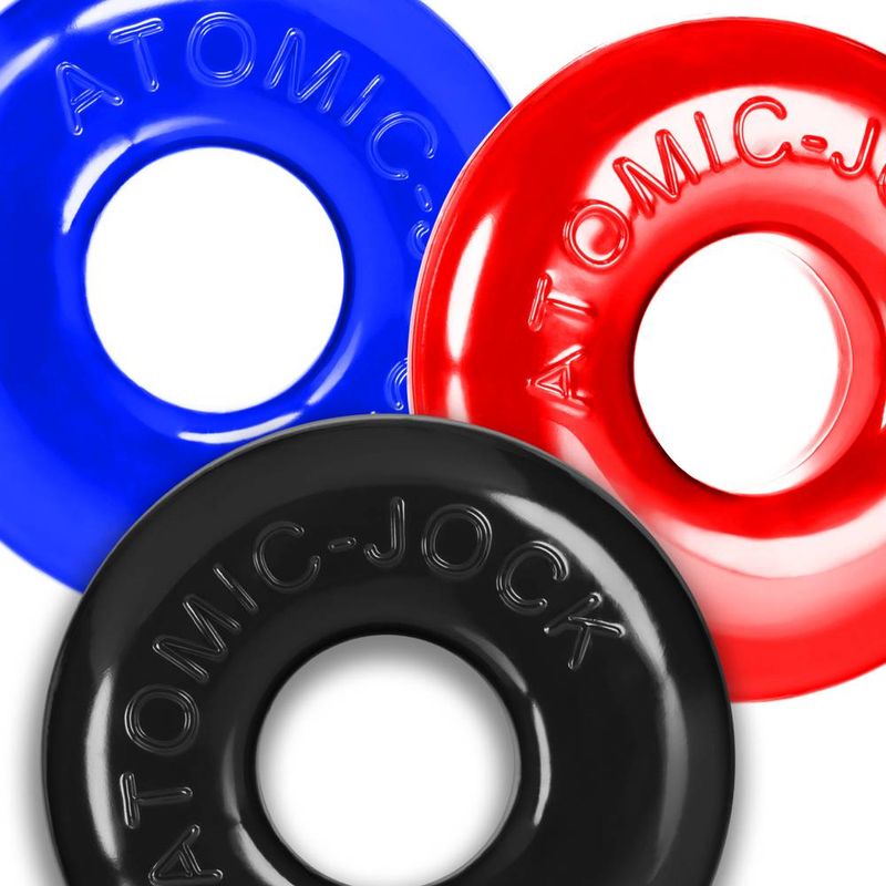 Ringer Max 3 Pc Multi Colour Cockring Set OxBalls