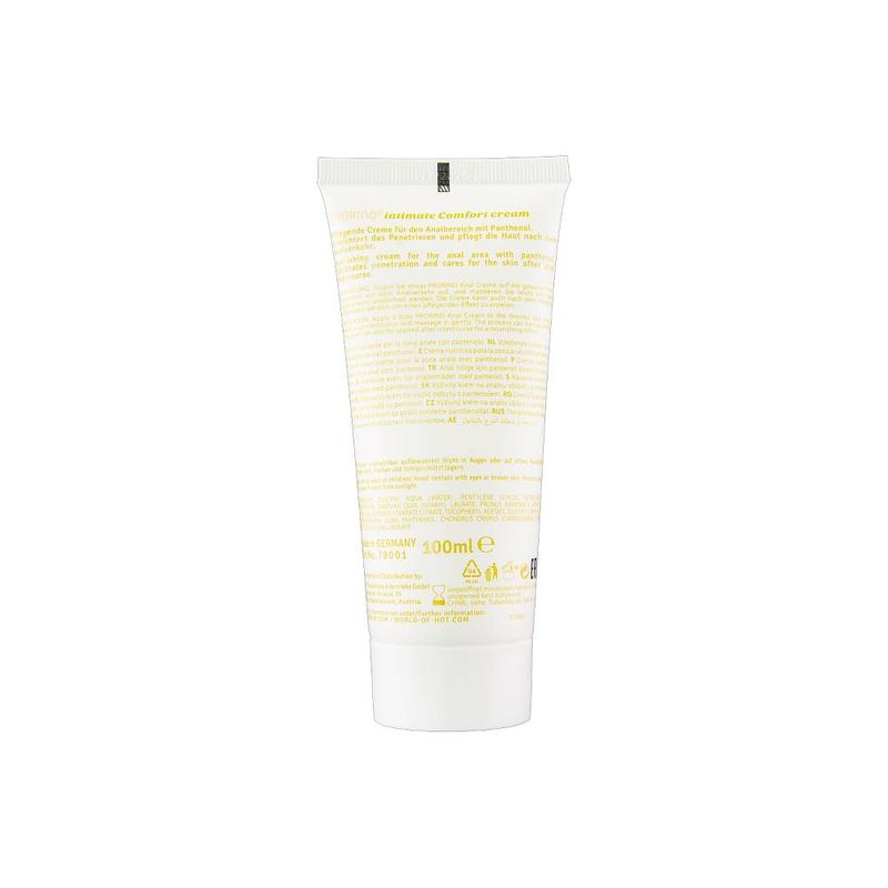PRORINO Unisex Sensitive Anal Comfort Cream 100ml Hot Ero