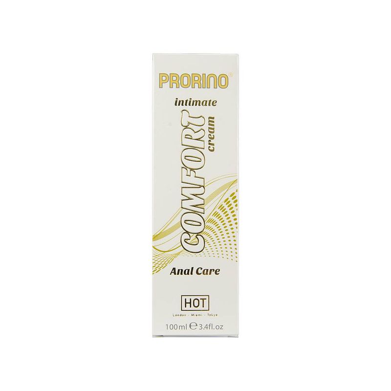 PRORINO Unisex Sensitive Anal Comfort Cream 100ml Hot Ero
