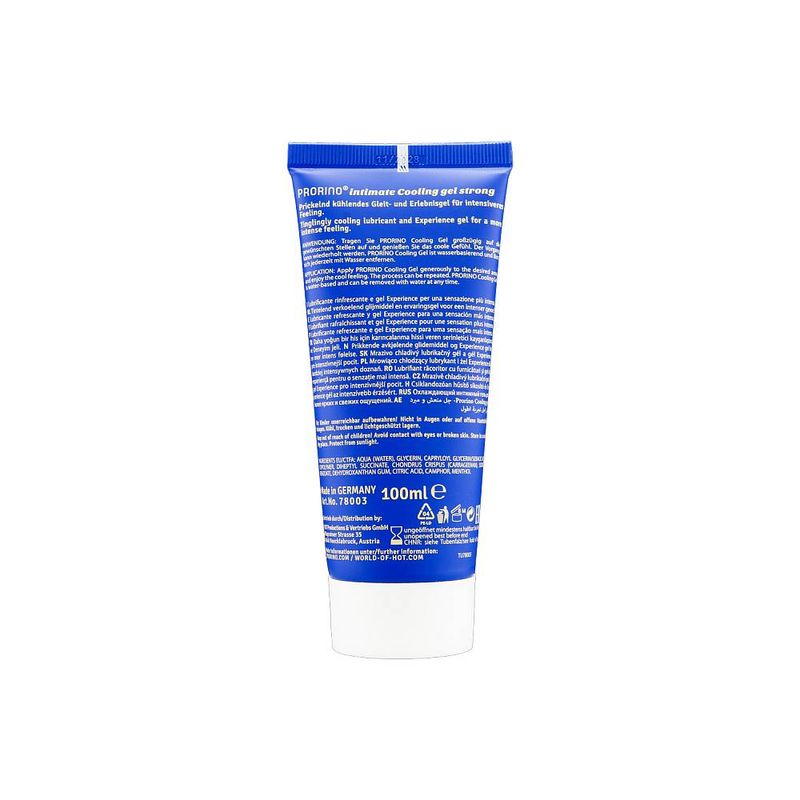 PRORINO Cooling Gel Strong 100ml Hot Ero