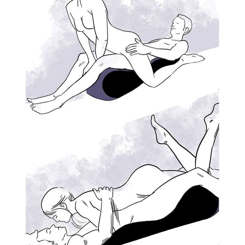 Large Inflatable Mini Sex Positioning Mattress Daytona