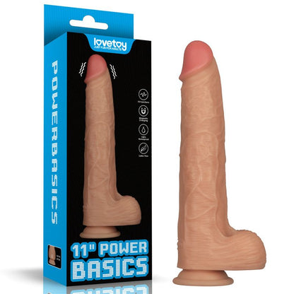 11in Vibrating USB Power Basics Cock Lovetoy