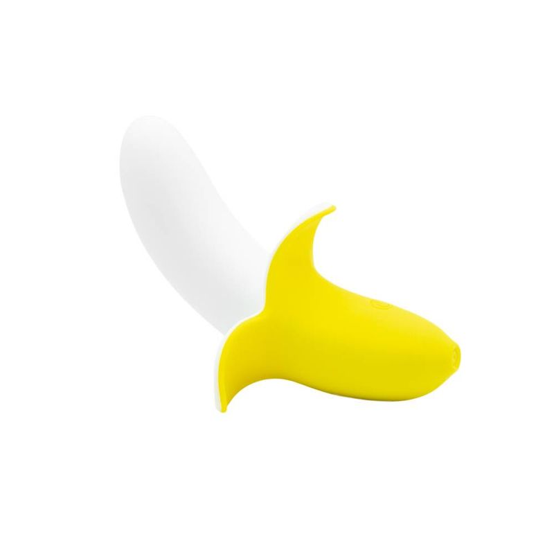 Banana Bliss 13cm Silicone Slimline Vibrator Massager BMS Factory
