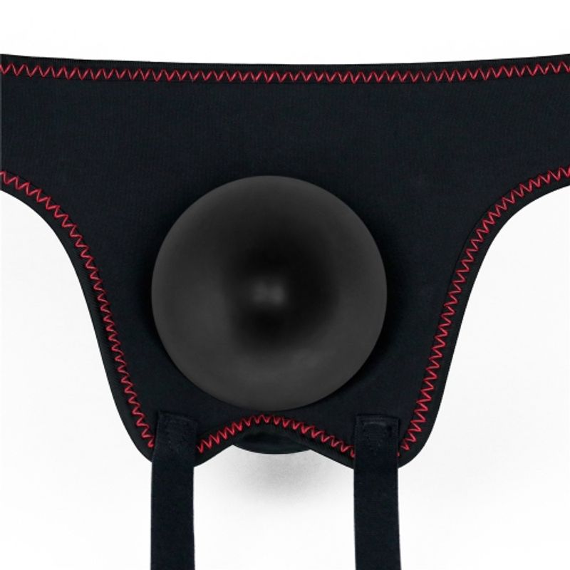 Easy Strap On Set 7.5in Black Lovetoy