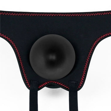 Easy Strap On Set 7.5in Black Lovetoy