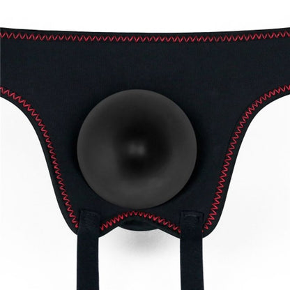 Easy Strap On Set 7.5in Black Lovetoy