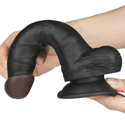 Easy Strap On Set 7.5in Black Lovetoy