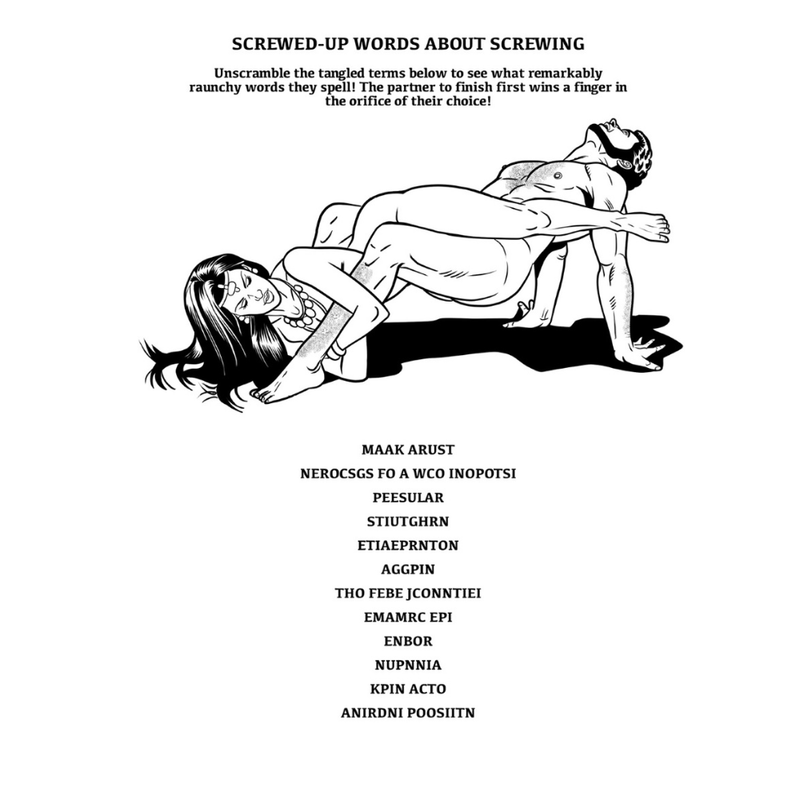 Kama Sutra Colouring Book Wood Rocket