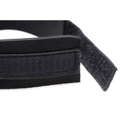 Neoprene Collar And Leash Set Black Frisky