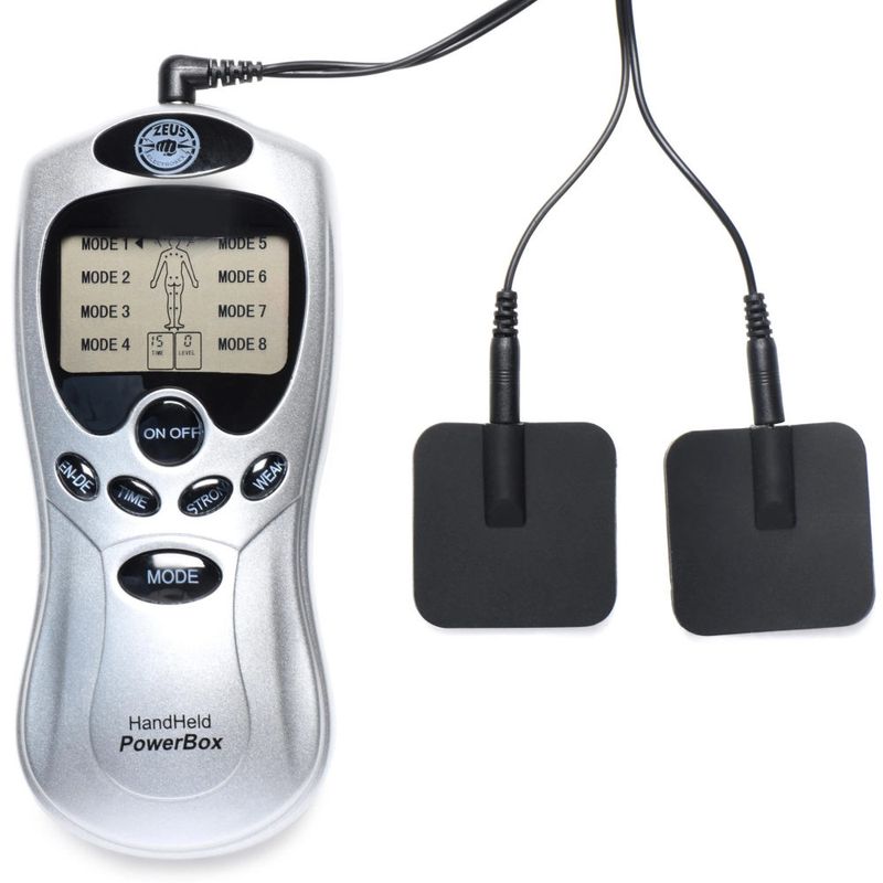 Zeus Handheld 8 Mode Power Box with Black Pads Zeus