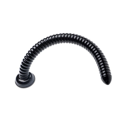 Hosed 19in Ribbed Anal Snake Hosed