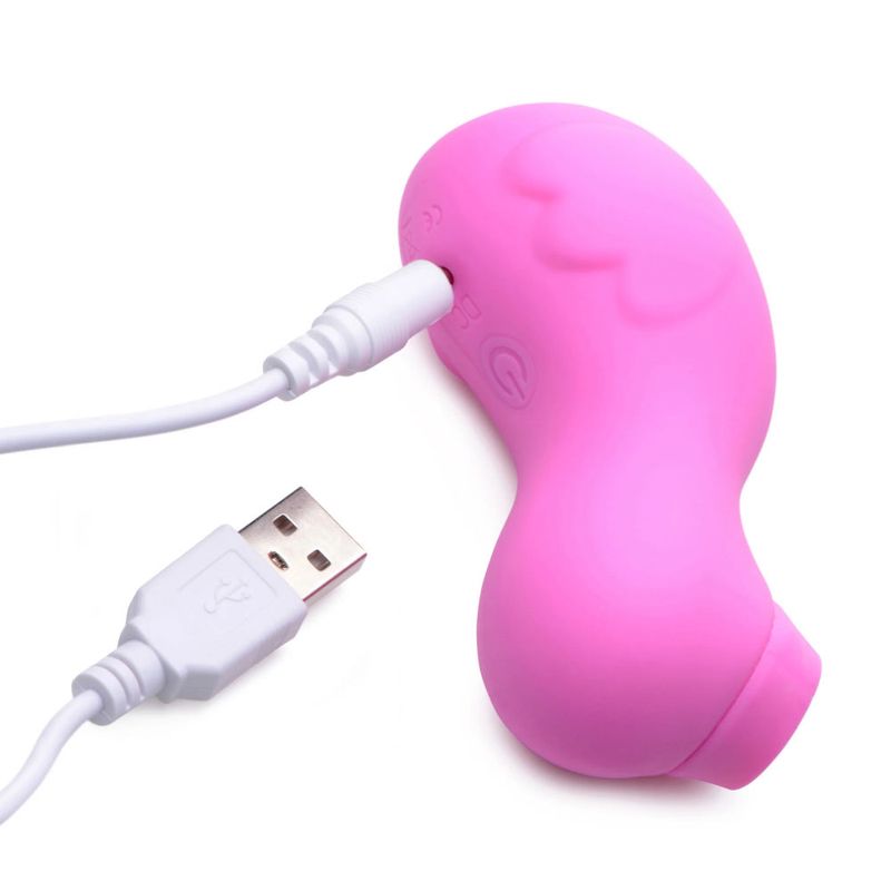 Sucky Ducky Silicone Clitoral Stimulator Pink Shegasm