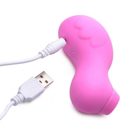 Sucky Ducky Silicone Clitoral Stimulator Pink Shegasm