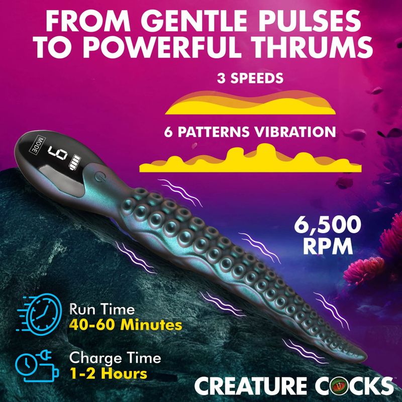 Tentavibe Silicone Vibrator Creature Cocks