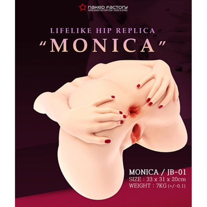 Spread Me Pussy and Anal Masturbator Torso Monica Naked Factory