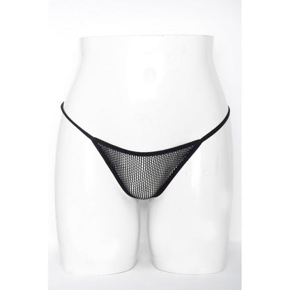 Mesh Net G-String Black Killer Legs