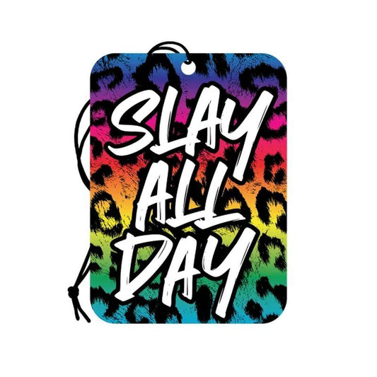 Slay All Day Air Freshener Wood Rocket